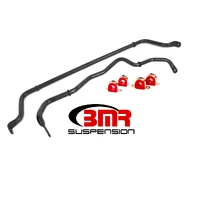 16-20 6th Gen Camaro Front & Rear Sway Bar Kit w/ Bushings - Black Hammertone