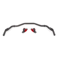 15-22 S550 Mustang Sway Bar Kit Front Hollow 38mm 3-Hole Adjustable Black Hammertone