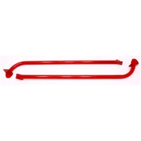 05-14 S197 Mustang Weld-On Tubular Subframe Connectors - Red