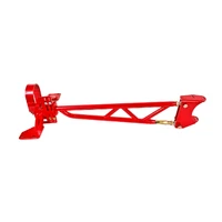 93-02 F-Body w/ DSL Torque Arm Tunnel Mount (For Long Tube Headers) - Red