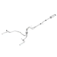 Borla 15-16 Ford F-150 3.5L EcoBoost Ext. Cab Std. Bed Catback Exhaust ATAK Single Split Rear Exit