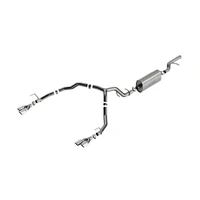 Borla 21-22 Chevrolet Tahoe 5.3L V8 2/4WD 4DR 3.00in/2.75in Touring Cat-Back Exhaust w/ Chrome Tips