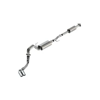 Borla F-150 2021 2.7L/3.5L 4dr CC SB EC STB Lari/King R/Plnum/LTD 3/2.25 DSE CB Touring CHR Tips