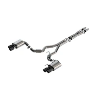 Borla 2024 Ford Mustang GT 5.0L V8 w/ Active Exhaust S-Type Cat-Back Exhaust System - Carbon Fiber