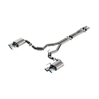 Borla 2024 Ford Mustang Dark Horse 5.0L V8 w/Active Exhaust S-Type Cat-Back Exhaust System - BC Tips