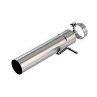 Borla 20-22 Chevrolet/GMC Silverado/Sierra 6.6L T-304 Stainless Steel Extension Pipe - Brushed