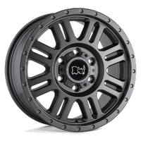 Yellowstone 16x8 5x130 +45mm Matte Gunmetal