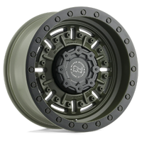Abrams 17x8.5 6x139.7 0mm Olive Drab Green