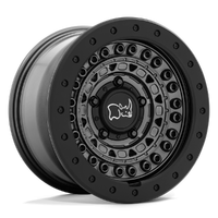 Barricade 17x8.5 5x127 -34mm Gun Black Black Rock Guard