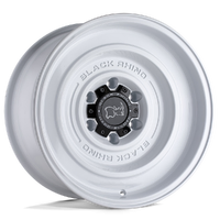 Solid 17x9.5 6x139.7 -12mm Gloss White