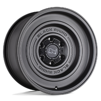 Solid 17x9.5 5x127 -18mm Matte Gun Black