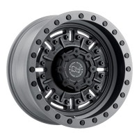 Abrams Textured Matte Gunmetal