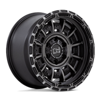 Legion 17x9 5x127 0mm Matte Black Gray Tint