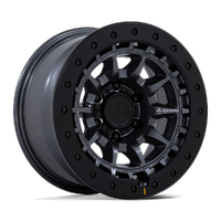 Tusk BR016 17x8.5 5x127 -10mm Matte Gunmetal