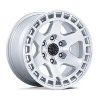 Bahari BR022 17x8.5 5x127 -10mm Gloss Silver Machined