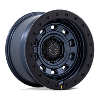 Xplorer BR023 17x9 5x127 -12mm Metallic Blue Matte Black