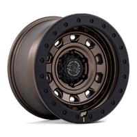 Xplorer BR023 17x9 5x127 -12mm Burnt Bronze Matte Black