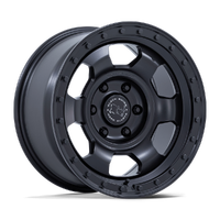 Trooper BR029 17x8.5 5x114.3 +25mm Matte Black