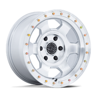 Trooper BR029 17x8.5 5x127 -10mm Gloss Silver Machined