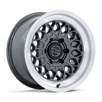 Graz BR034 17x8.5 6x139.7 0mm Gloss Gunmetal Machined