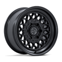 Graz BR034 17x8.5 6x135 0mm Matte Black