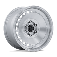 Basin BR036 17x8 6x130 +32mm Gloss Silver Machined
