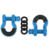 Borne D-Ring Shackle Set Blue