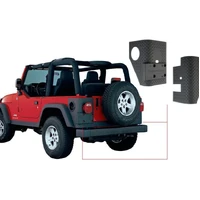 Trail Armor Rear Corners - Black to suit flat or factory style (Wrangler 97-06)
