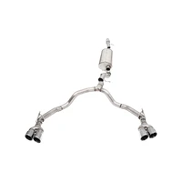 3.5 Inch to 2.75 Inch Dual Rear Exit Cat-Back Exhaust System 21-23 Chevrolet Tahoe/GMC Yukon 120.9 Inch Wheel Base