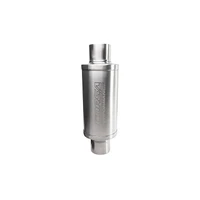 3 Inch Exhaust Resonator Weld In Packed Resonator No Clamps 6-8 dB