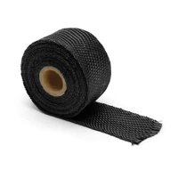 Exhaust Wrap 2in x 15ft - Titanium - Black