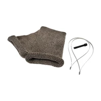 Titanium 4in Knit Exhaust Sleeve - 24in