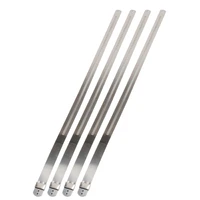 Stainless Steel Positive Locking Tie 1/2in (12mm) x 14in - 4 Per Pack