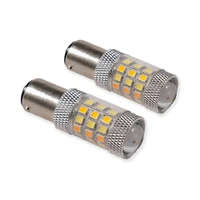 1157 LED Bulb HP24 Dual-Color LED Cool White Pair