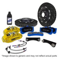 EBC Racing 14-19 BMW M3 F80/F82/F87 3.0T Yellow Apollo-4 380mm Rotors Front Big Brake Kit