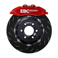 EBC Racing 17-22 Honda Civic Type-R (FK8) Yellow Apollo-6 Front Right Caliper