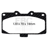 EBC 89-95 Nissan Skyline (R32) 2.6 Twin Turbo GT-R Yellowstuff Front Brake Pads