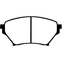 EBC 01-03 Mazda Miata MX5 1.8 (Sports Suspension) Yellowstuff Front Brake Pads