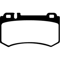 EBC 03-06 Mercedes-Benz CL55 AMG 5.4 Supercharged Yellowstuff Rear Brake Pads