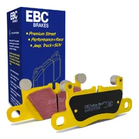EBC 2016+ Porsche 911 (991/2 w/Cast Iron Rotors) 3.0TT Carrera Yellowstuff Rear Brake Pads