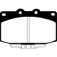 EBC 86-89 Mazda RX7 2.4 (1.3 Rotary)(Vented Rear Rotors) Yellowstuff Front Brake Pads