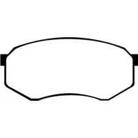 92-93 Toyota Pick-Up Extra Cab Greenstuff Front Brake Pads