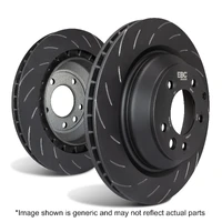 EBC Racing 09-11 Ford Focus RS (MK2) SG Racing Rear Rotors