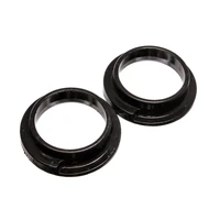 Universal 3in ID 4 5/16in OD 1 1/8in H Black Coil Spring Isolators (2 Per Set) (Golf 85-99)
