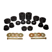 Body Cab Mount Set - Black (C20 73-80)