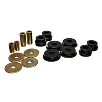 8 Black Rear Differential / Mustache Bar Bushing Set (EVO 8 03-05)