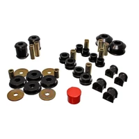 Hyper-Flex Master Bushing Set - Black (EVO 8 03-05)