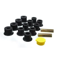 Rear Leaf Spring Bushing Set - Black (Navara D21 86-94)