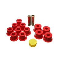 Rear Leaf Spring Bushing Set - Red (Navara D21 86-94)