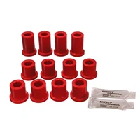 Front Leaf Spring Bushing Set - Red (4Runner 84-85)